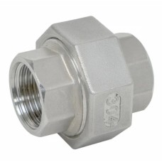 Американка нержавеющая AISI 316 Ду 8 13,5 мм ВР/НР