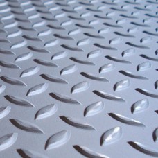 Лист нержавеющий рифленый г/к чечевица 03Х21Н21М4ГБ 2,5 мм ГОСТ 8568-77