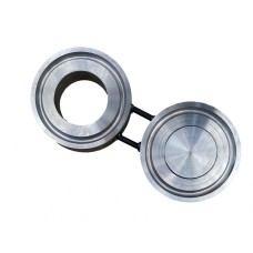 Заглушка нержавеющая поворотная выступ-впадина исп. 2 12Х18Н10Т Ду 10 Ру 1 ТММ-25-01-06